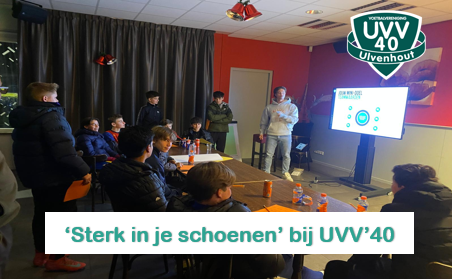 'Sterk in je schoenen' bij UVV'40