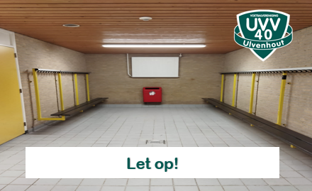 Let op: Jassen gestolen uit kleedkamers tijdens trainingsavonden