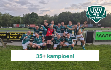 UVV’40 coryfee Niels Verheijen bezorgt UVV'40 35   het kampioenschap