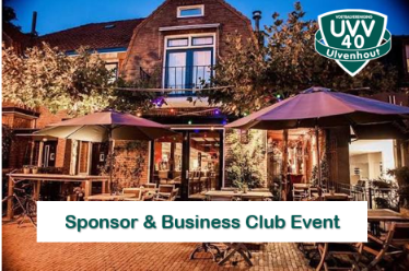 Save the date: 12 november Sponsor & Business Club Event