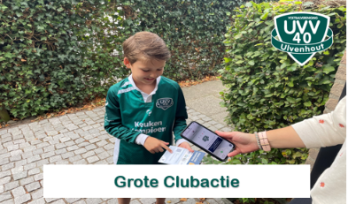 UVV’40 haalt wederom fantastisch bedrag op met de Grote Clubactie!