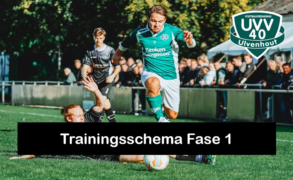 Trainingsschema fase 1 – Seizoen 2025-2026
