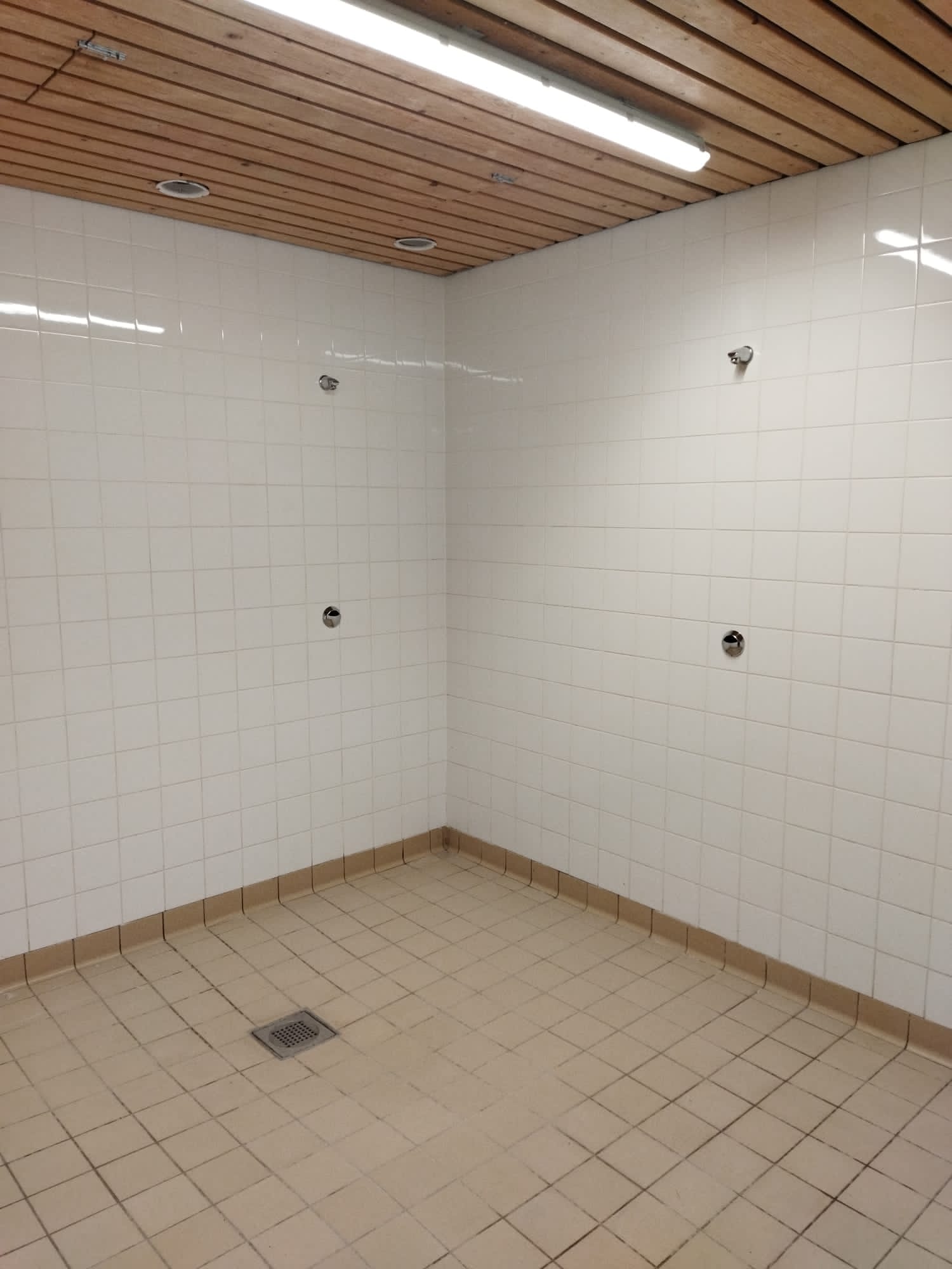 Grote schoonmaak van de kleedkamers