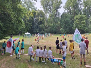 Weer feest voor UVV'40 jeugd tijdens voetbalkamp